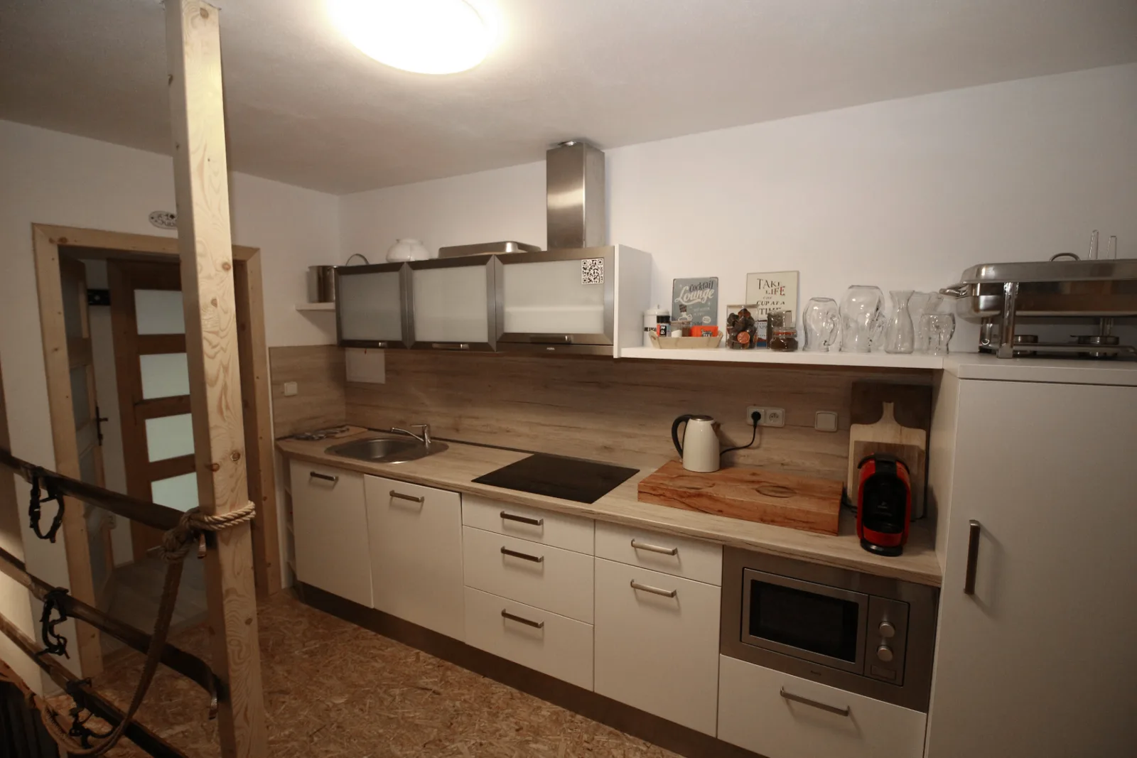 Apartmán Marzebill – kuchyň