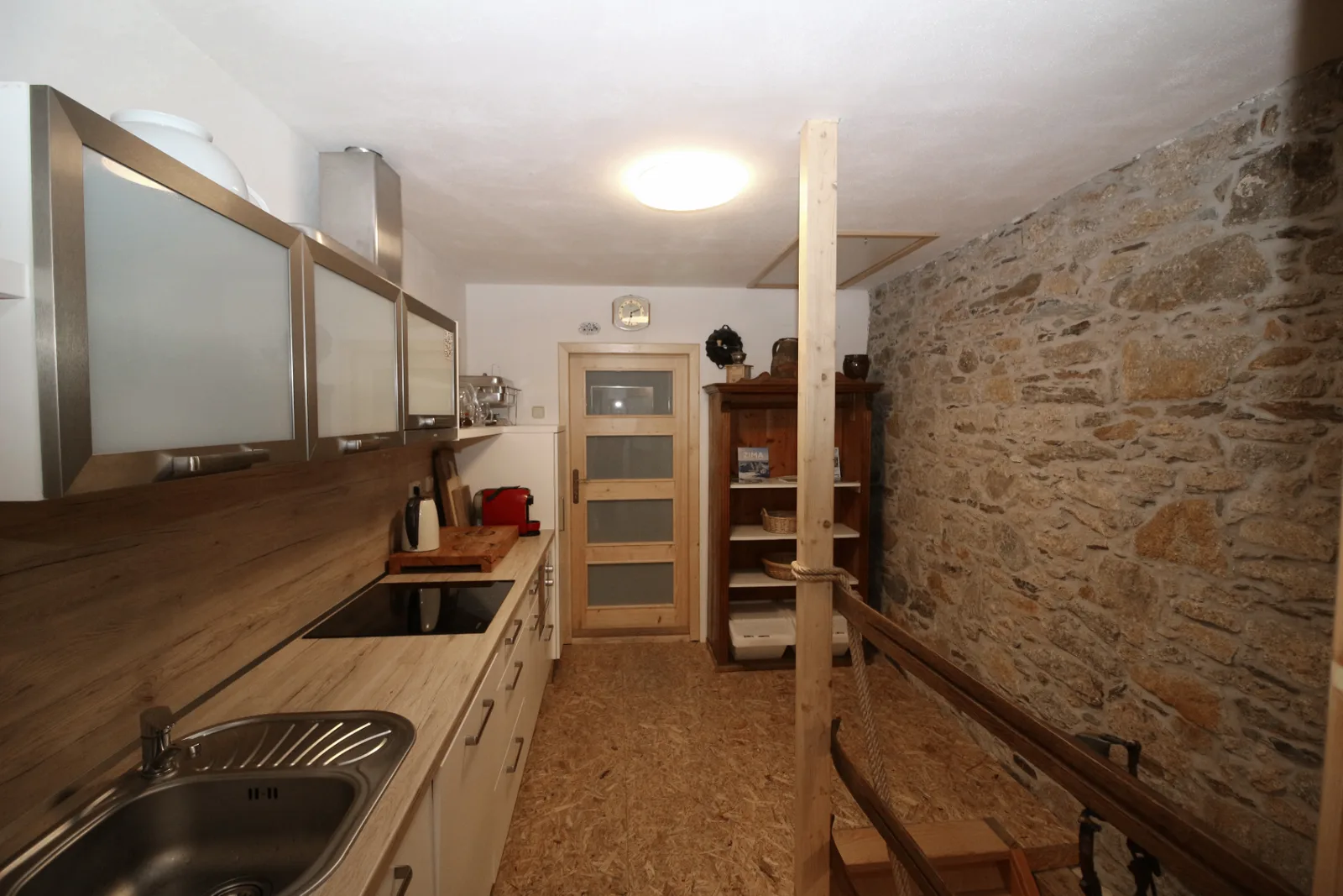 Apartmán Marzebill – kuchyň s jídelnou